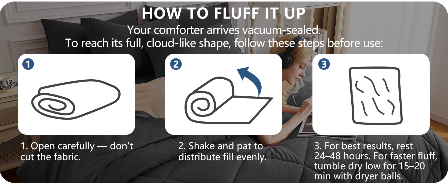 how to fluff it up