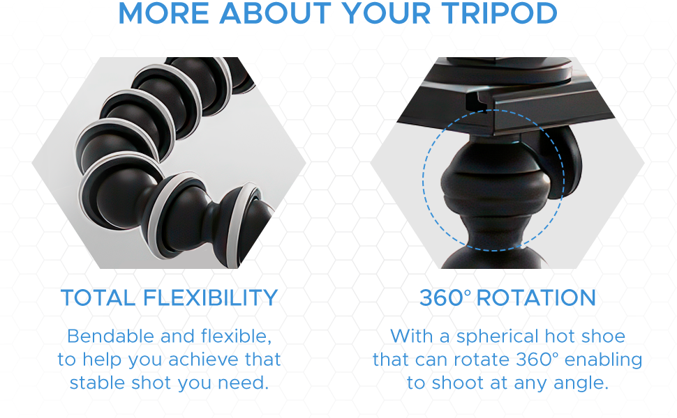 FLEXIBILITY AND DURABILITY OF TRIPOD