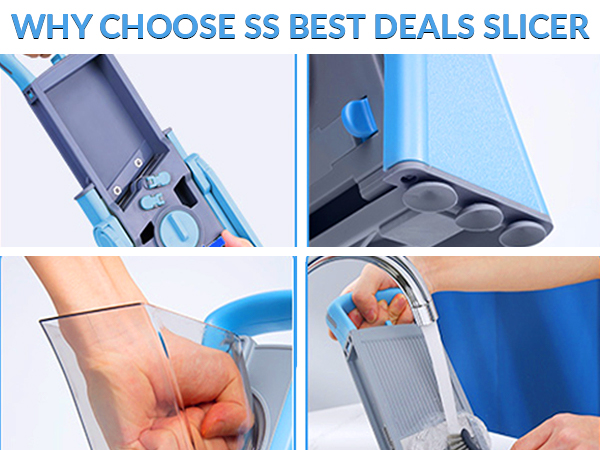 safe mandoline slicer stainless steel