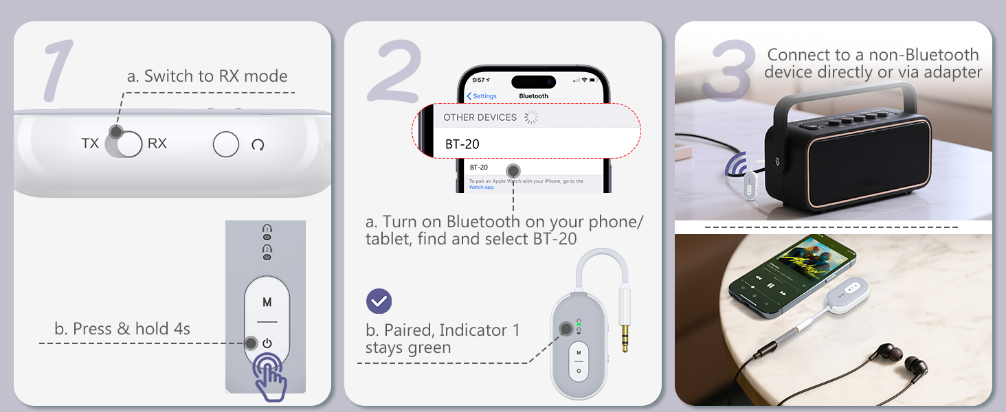Bluetooth Transmitter for TV