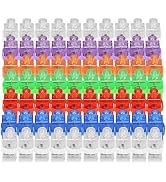 CALIFORNIA CADE ELECTRONIC Finger Lights, 100Pcs In 7 Colors Finger Flashlights for Kids Glow Par...