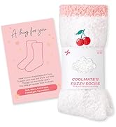 CoolMate GLOBAL Fuzzy Socks for Women Gift Box, Cozy, Soft, Comfy & Cloud-Like Socks, Plush, Dura...
