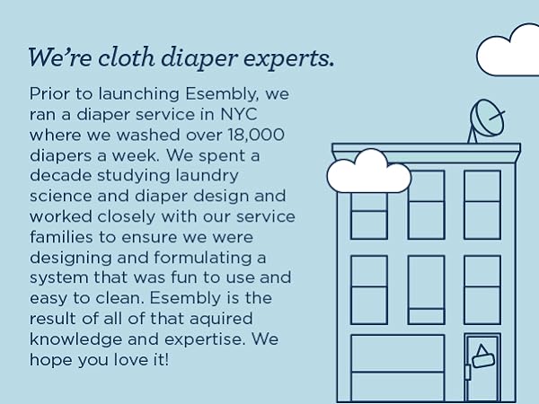 We're cloth diaper experts