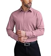 COOFANDY Mens Dress Shirts Wrinkle Free Long Sleeve Button Down Shirts Formal Business Shirt