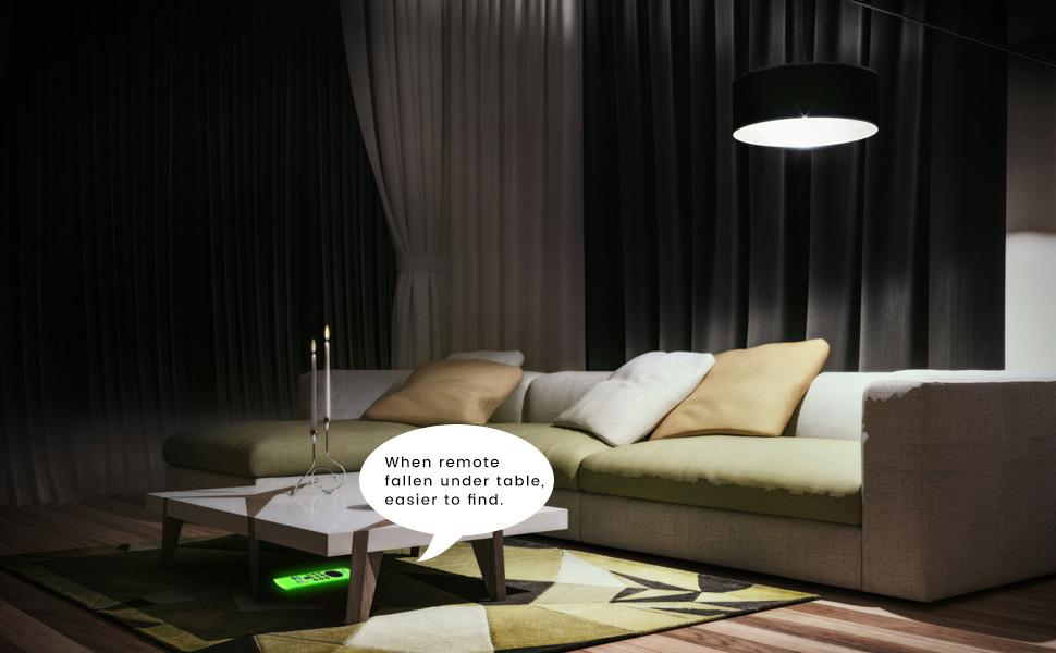 Don't worried about remote lost any more.