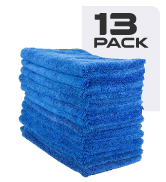 Zwipes 604-7 Large Microfiber Cloth, Ultra Plush & Absorbent, Perfect Cleaning, Wash