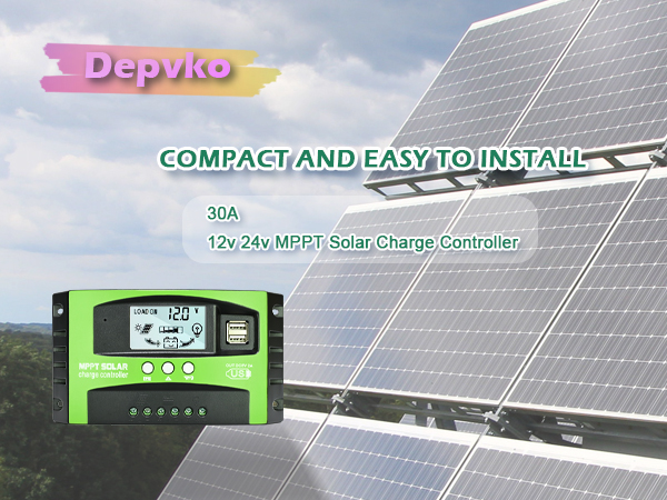 30A MPPT solar charge controller