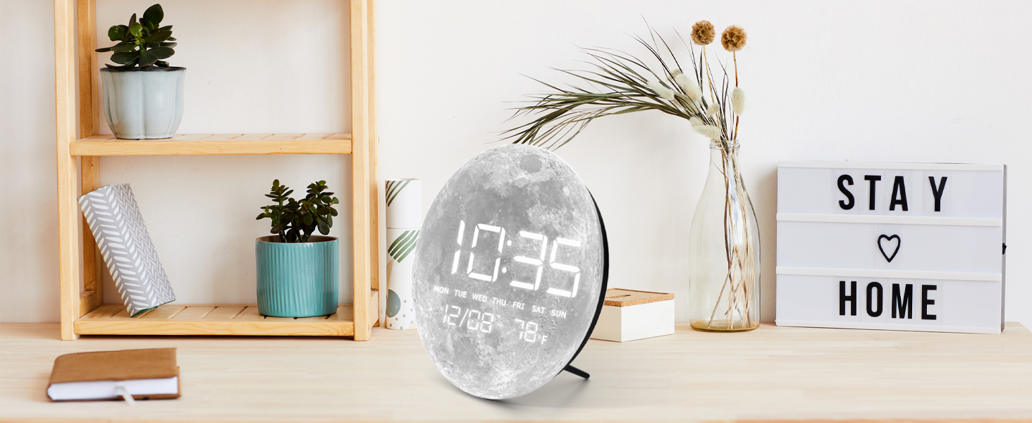 Digital Desk Clock