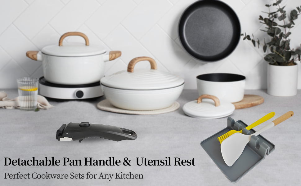 pan with removable handle pot and pan set with removable handle pan set with removable handles