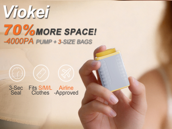 Portable Space Saver Bags for Travel & Home