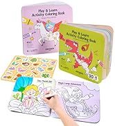 Jar Melo Coloring Books for Kids Ages 4–8, Fun & Engaging Activity for Quiet Time, Travel & Learn...