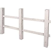 Beistle Large 3' 8" x 6' 7" Cardboard White Fence Garden Theme Party Décor- for Birthday Parties,...