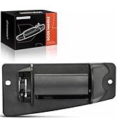 A-Premium Rear Driver Side Exterior Door Handle Compatible with Chevy Silverado 1500 1999-2006, S...