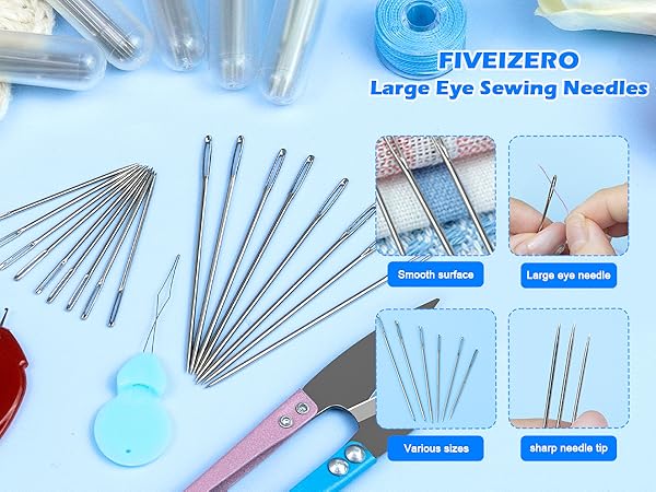 large eye needles