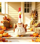 Turkey Porch Goose Outfit Fall Thanksgiving Costume for 23" Harvest Goose | Turkey Costume Access...