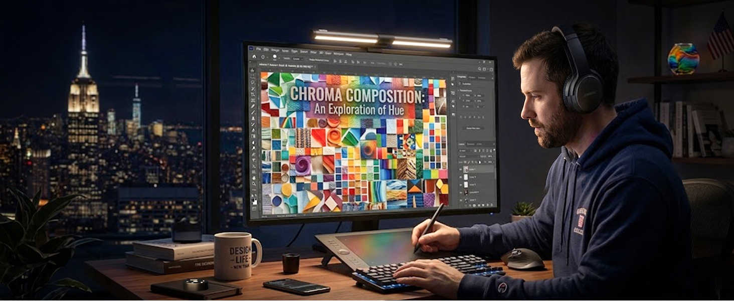 computer monitor light