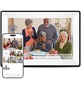 Uhale 10.1inch Digital Picture Frame WiFi Smart Digital Photo Frame 1280 * 800 IPS HD Touch Scree...