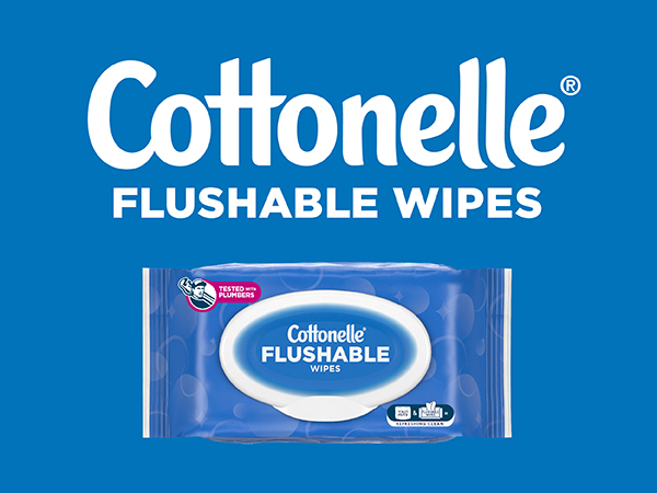 Cottonelle Flushable wipes