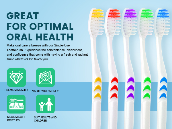 toothbrush individually wrapped