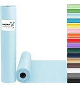 Vanhench 17.5"×963" (80 1/4FT) Blue Wrapping Paper, Sky Blue Kraft Paper Roll for Wedding/Fathers...