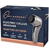 Electric Foot Callus Remover with Vacuum - Own Harmony Professional Pedicure Tools Kit for Powerf...