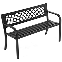 outdoor garden bench