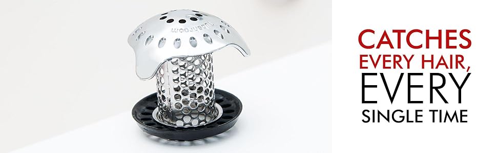 hair catcher, bathtub drain, drain strainer, bathtub hair catches, hair catches, clogged drain, clog