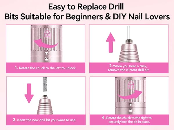 Rechargeable Nail Drill