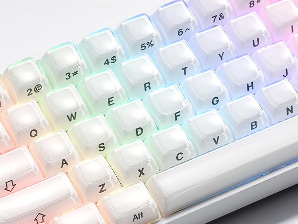 crystal keycaps