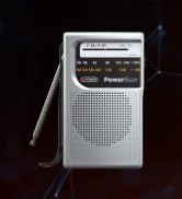 PowerBear Portable Radio | AM/FM, 2AA Battery Operated with Long Range Reception for Indoor, Outd...