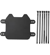 Culnflun Front License Plate, ABS Ebike Dirt Bike Number Plate, Replacement Front Plate for Ebike...