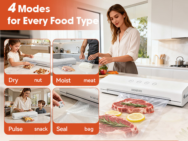 4-in-1 Versatility for All Your Food Preservation Needs