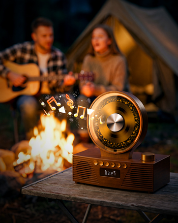 Portable rechargeable CD player car road trip outdoor camping party journey battery music companion