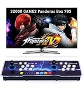 RegiisJoy 32000 in 1 Pandoras Box 78S Retro Arcade Game Console, 4 Player 3D Magical Modified Gam...