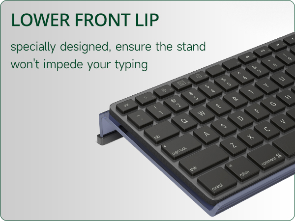 black computer keyboard holder