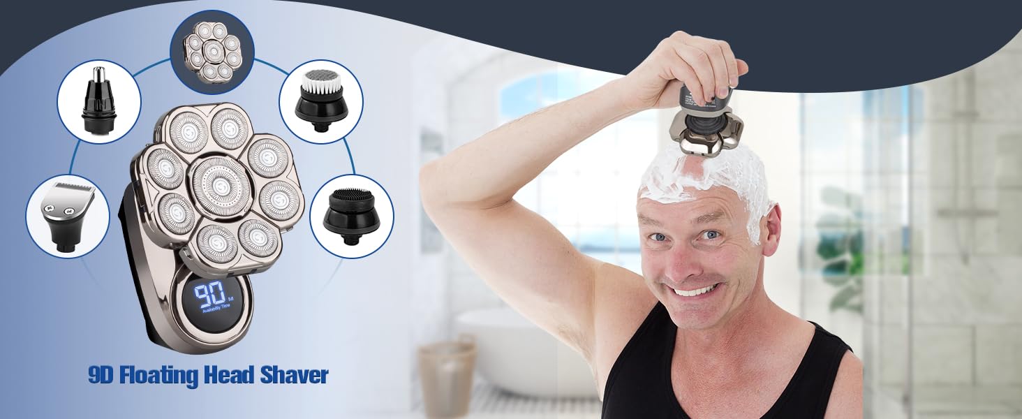mens norelco shaver mens shavers electric cordless rechargeable shavers for bald heads black men