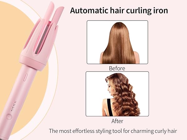 The most efortless styling tool for charming curly hair
