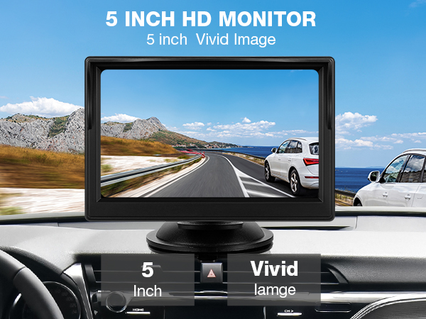 5inch backup camera monitor only