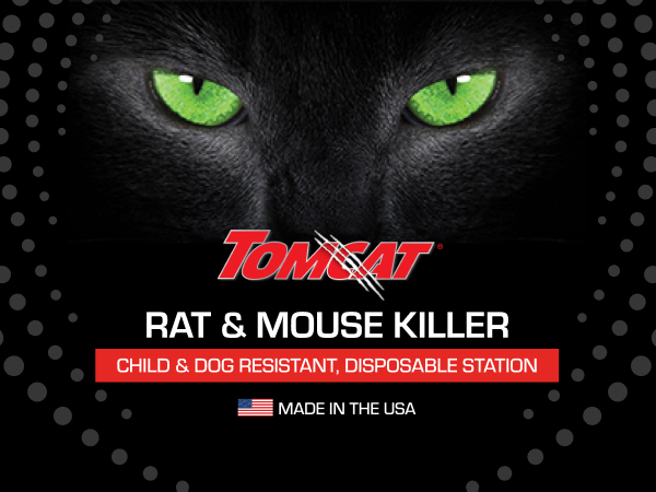 Tomcat Rat & Mouse Killer Child & Dog Resistant Disposable Station