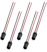 5PCS 194 Bulb Socket with Extension Harness for Connecting T10 Car LED Bulbs/CLR/Halogen,T10 Bulb...