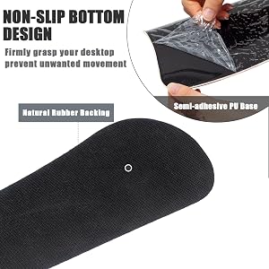 Smooth Lycra Fabric Surface and Non-Slip Base