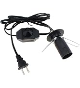 RTNLTI Salt Lamp Cord Replacement with Dimmer Switch, 6 Feet Clip in Himalayan Salt Lamp Cord wit...