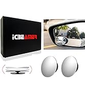 ICBEAMER Side Rear View Blind Spot Mirrors 2.5