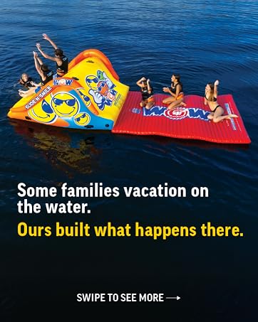 Some families vaction on the water. Ours built what happens there.