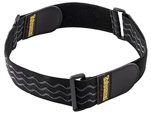 Trilancer Elastic Cinch Straps with Anti-Slip Strips, 14 "x 2" (6 Pack)