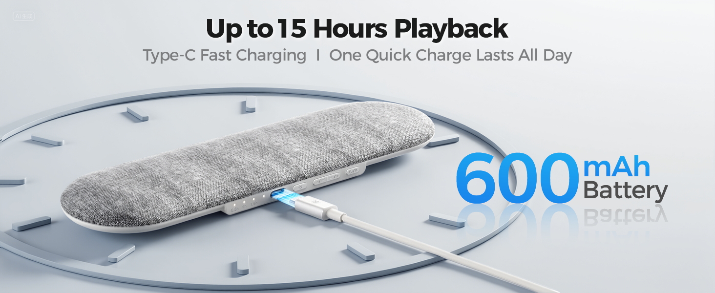 Up to 15 Hours Playback