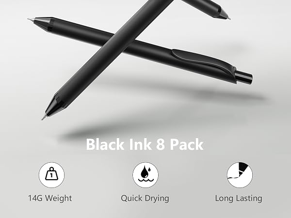 gel pens