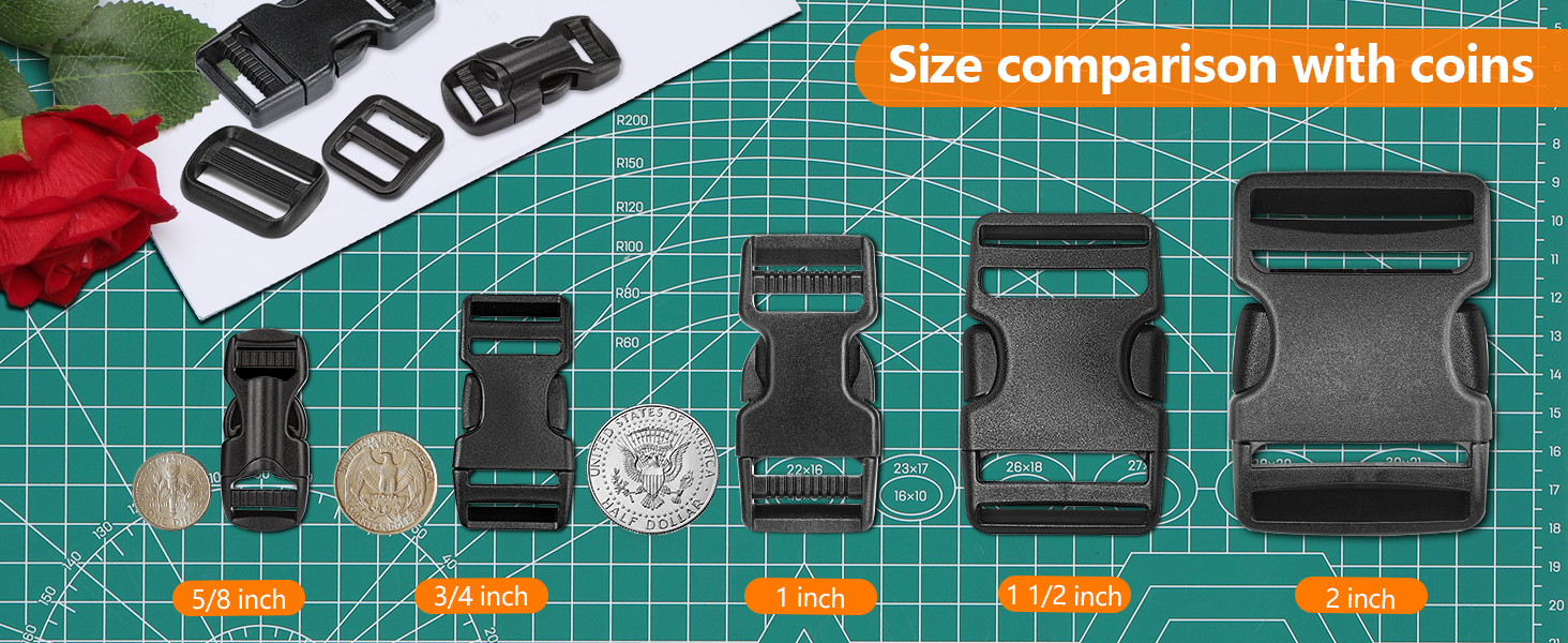 50mm buckles for straps