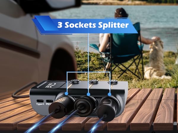 car adapter for plug outlet 2