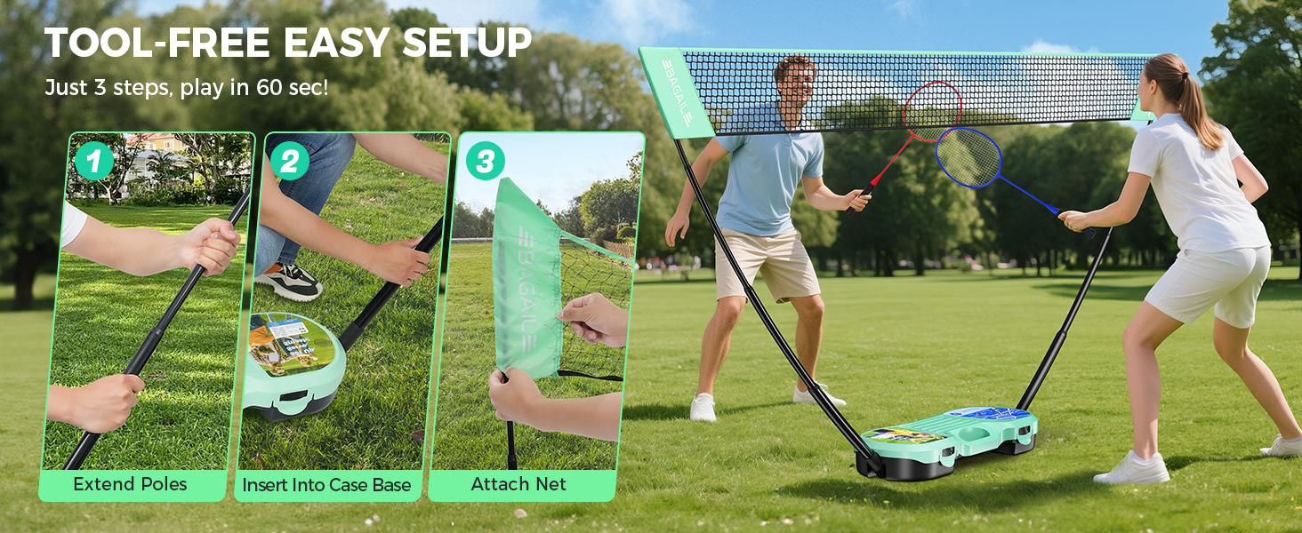 badminton set badminton sets for backyards portable badminton net sets bad mittens set